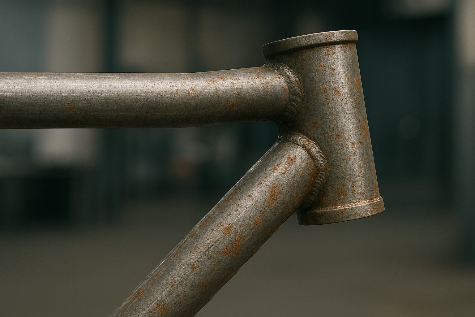 Fietsframe voor de behandeling